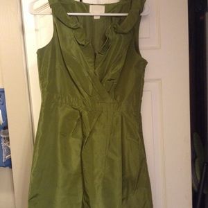 J Crew olive dress